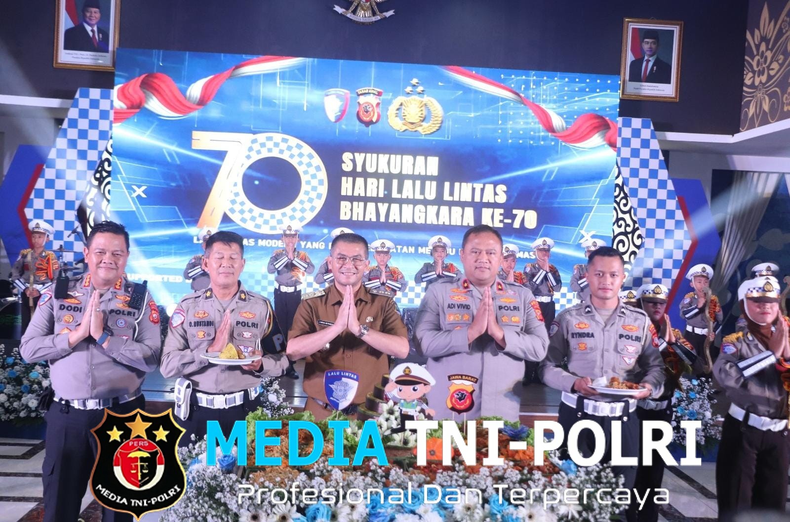 Polda Jabar Gelar Syukuran Hari Lalu Lintas Bhayangkara ke-70, Angkat Tema “Lalu Lintas Modern yang Berkeselamatan Menuju Indonesia Emas”