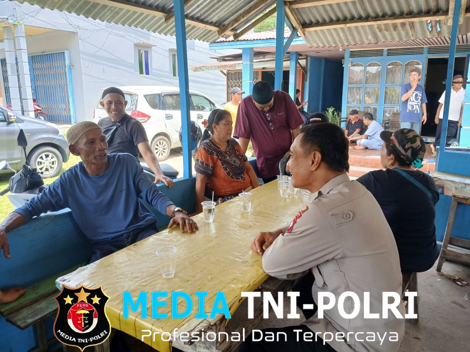 Antisipasi Tindakan Kejahatan, Polisi Lakukan Patroli Dialogis Serta Berikan Himbauan