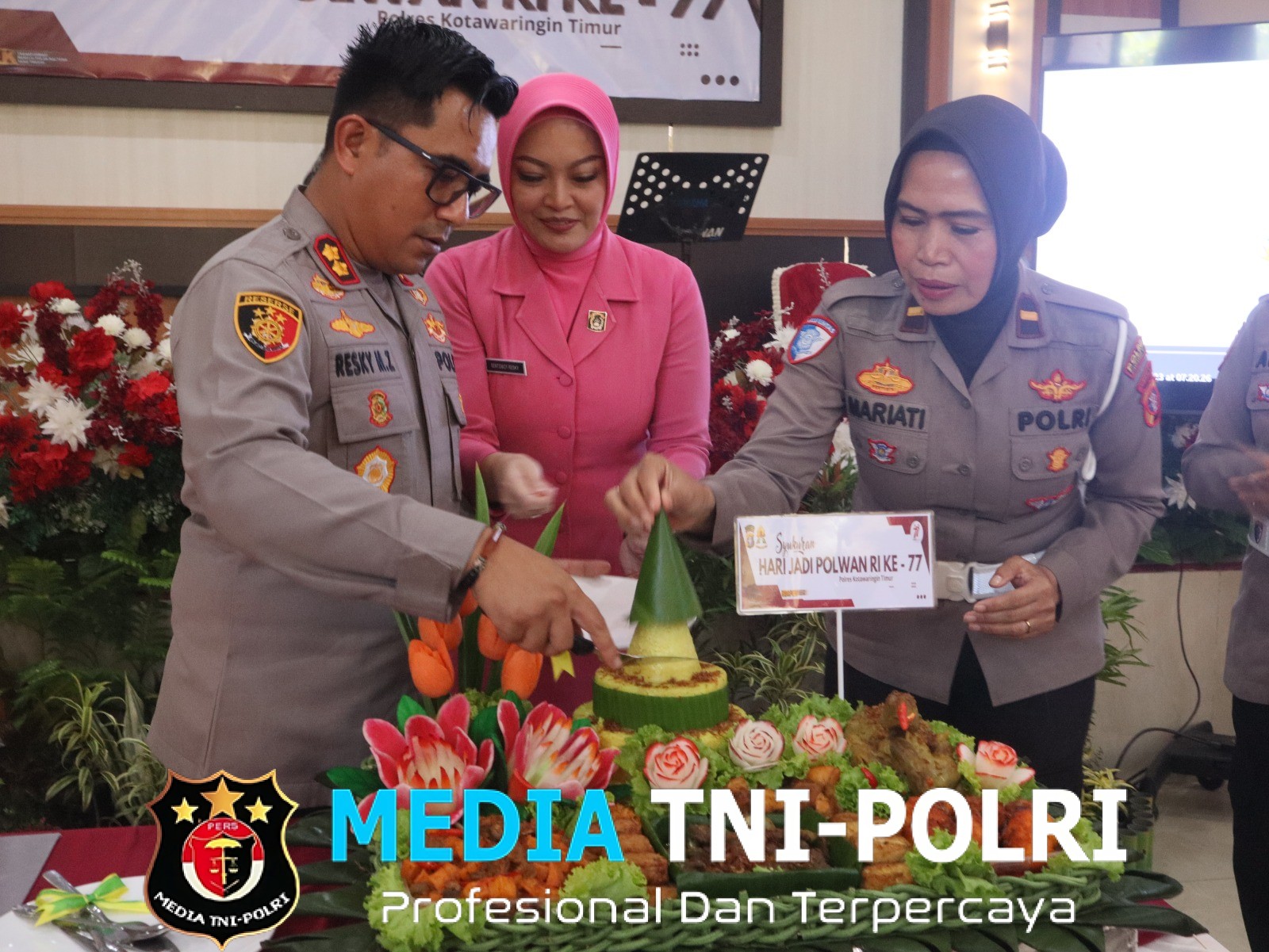 Polres Kotim Gelar Syukuran Hari Jadi Polwan Ke-77, Semangat Polwan untuk Masyarakat