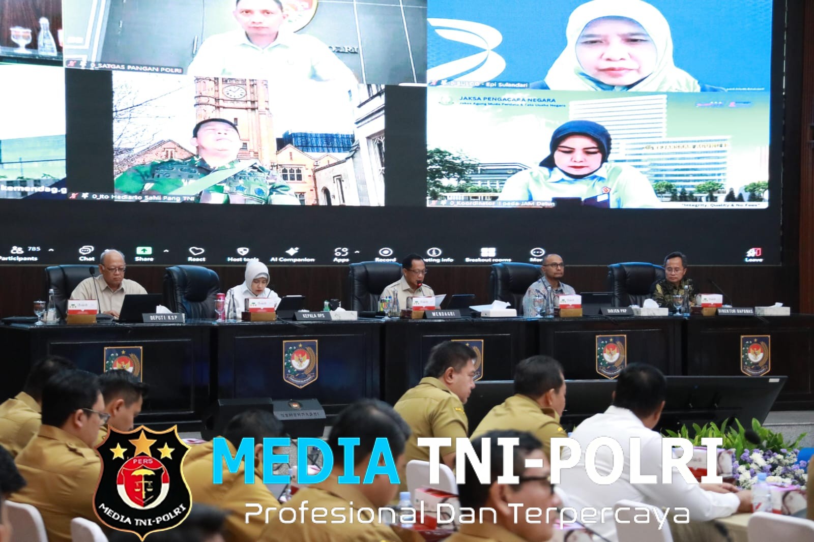 Mendagri Imbau Daerah yang Inflasinya Tinggi Perkuat Koordinasi Pengendalian dengan BPS hingga Bulog