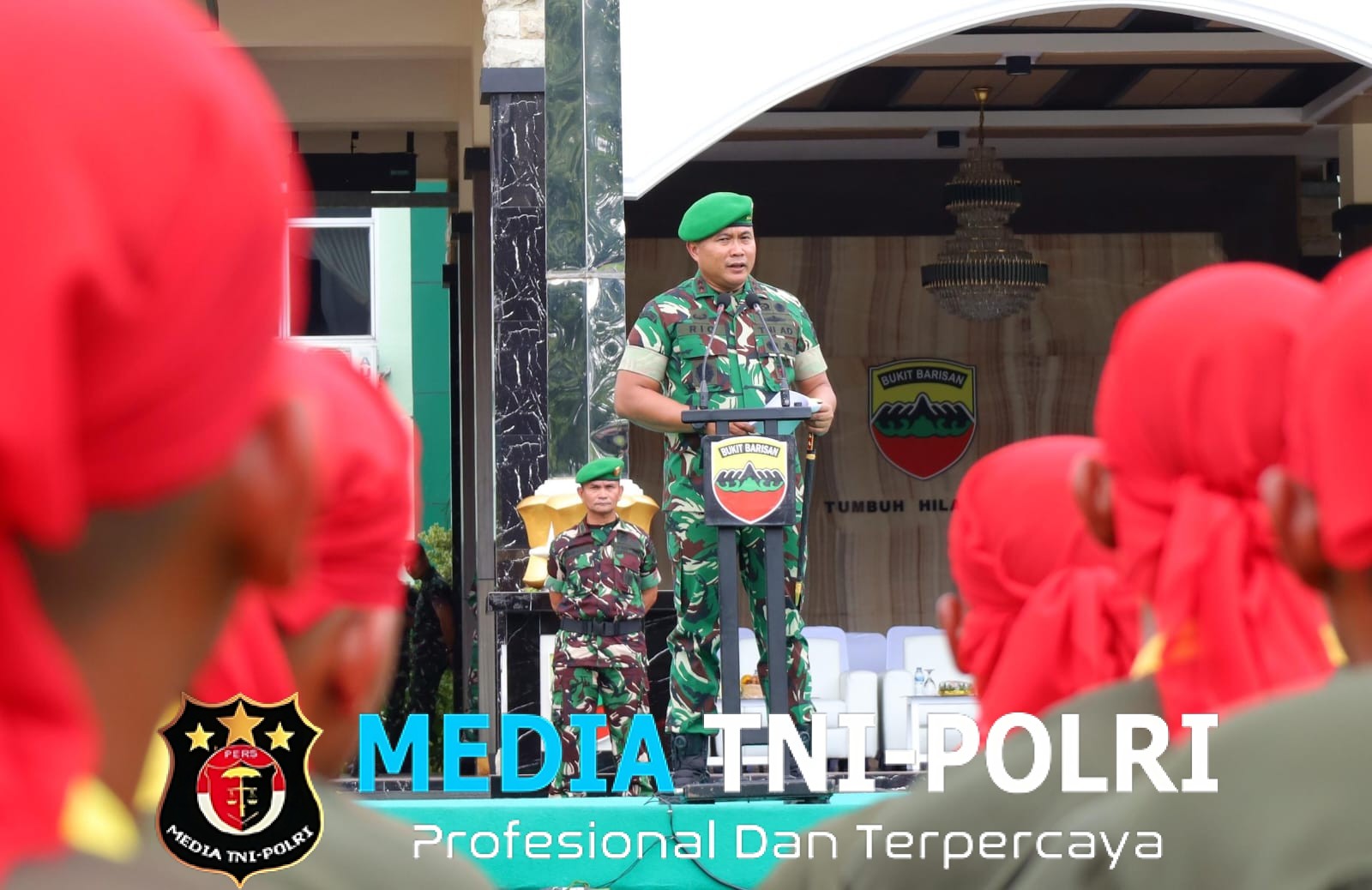 Atraksi Spektakuler Warnai Penutupan Latihan Pencak Silat Militer Kodam I/BB