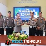 Kapolres Lampung Timur Pimpin Syukuran Hari Lalu Lintas Bhayangkara ke-70