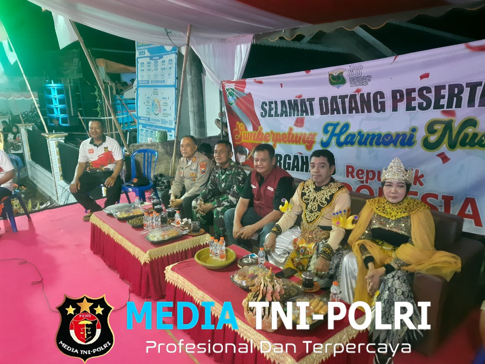 Muspika Kalipare Hadiri dan Amankan Kirab Budaya Karnaval Desa Sumberpetung