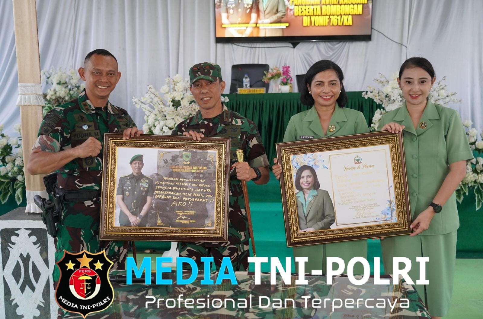 Pangdam Kasuari Tanamkan Nilai Iman, Kreativitas, dan Kebersamaan di Yonif 761/KA