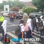 Polres Langkat Tingkatkan Pengaturan Lalu Lintas di Jam Padat Pagi Hari
