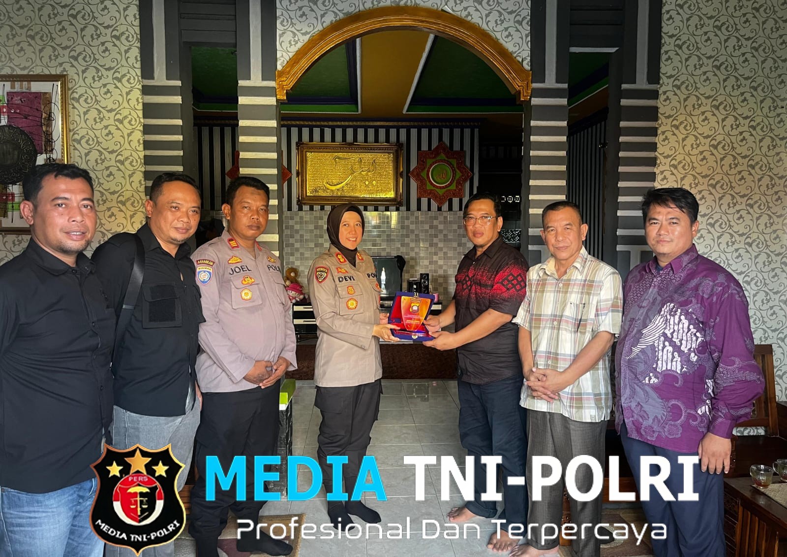 Silaturahmi Kapolres Landak dengan Ketua MABM Perkuat Sinergi Jaga Kamtibmas