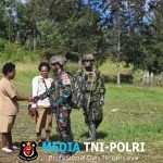 Satgas Yonif 700/Wyc di Pos Gome Sentuhan Kasih di Lembah Gome, Kolaborasi untuk Senyum Warga Papua