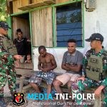 Satgas Yonif 131/Brajasakti Gelar Pelayanan Kesehatan dan Sambangi Warga di Kampung Yetti