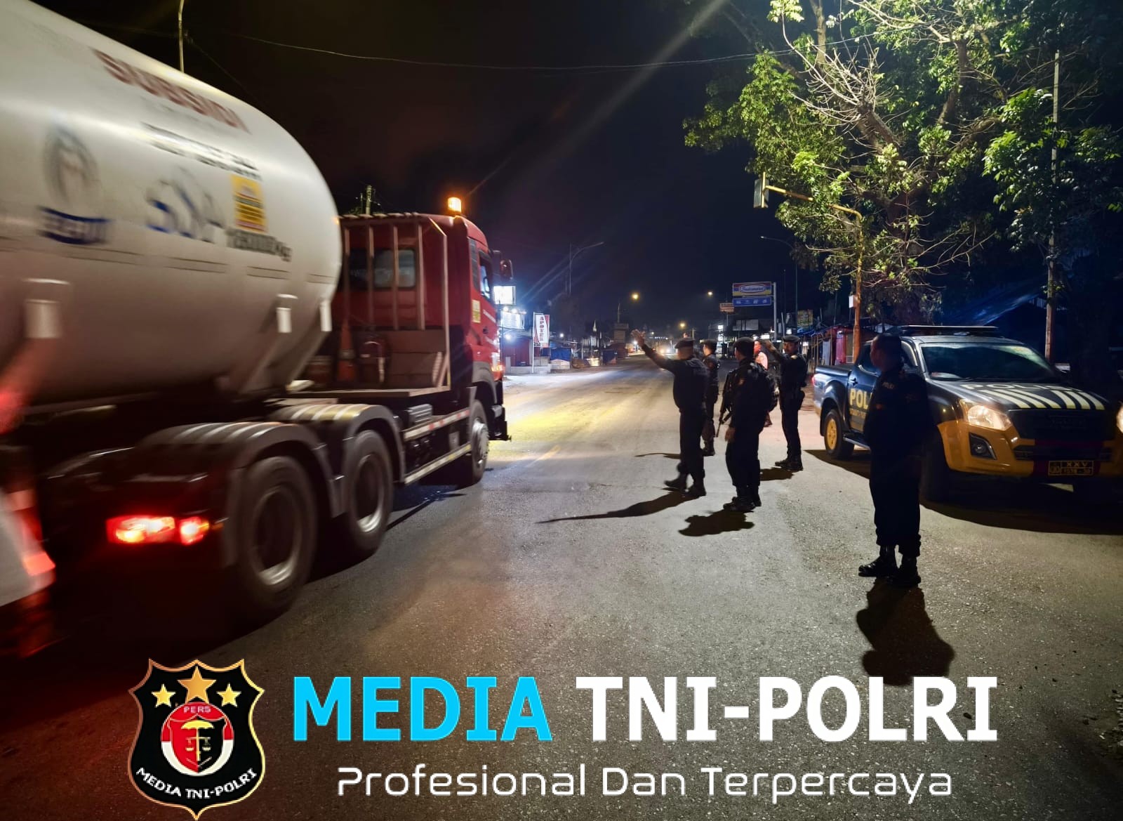 Polres Lampung Tengah Wujudkan Keamanan Lewat Patroli Cipta Kondisi