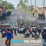 Ratusan Buruh Bekasi Gelar Aksi, Polsek Cikarang Selatan Polres Metro Bekasi Lakukan Pengaturan Lalu Lintas dan Lakukan Pengawalan