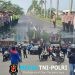 Ratusan Buruh Bekasi Gelar Aksi, Polsek Cikarang Selatan Polres Metro Bekasi Lakukan Pengaturan Lalu Lintas dan Lakukan Pengawalan