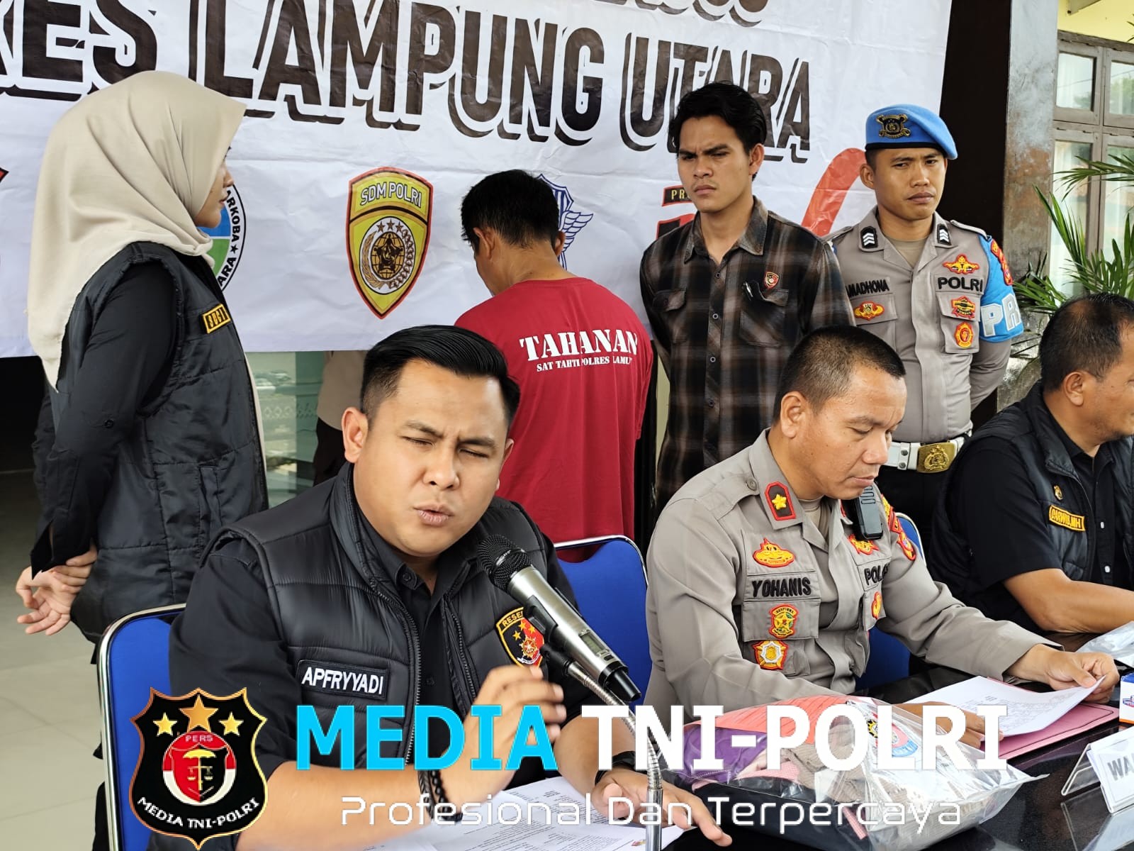 Gerak Cepat, Sat Reskrim Polres Lampung Utara Ringkus Pelaku Persetubuhan dan Pencabulan Anak di Oku Selatan, Sumatera Selatan