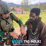 Dari Puncak Gome, Senyum Kembali Bersinar, Satgas Yonif 700/Wyc Hadirkan Keajaiban di Tengah Kabut