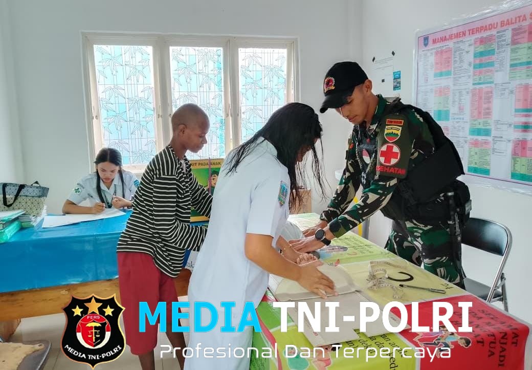 Pos Fayit dan Kepala Pusat Kesehatan Fayit Bersinergi dalam Posyandu Keliling untuk Meningkatkan Kesehatan Masyarakat