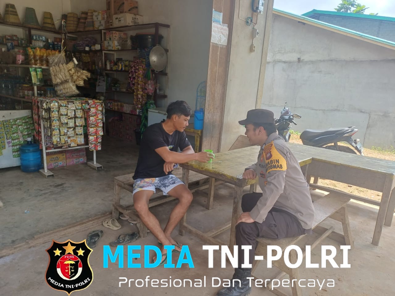 Cegah Gangguan Kamtibmas, Polsek Meranti Gelar Patroli Dialogis Siang Hari