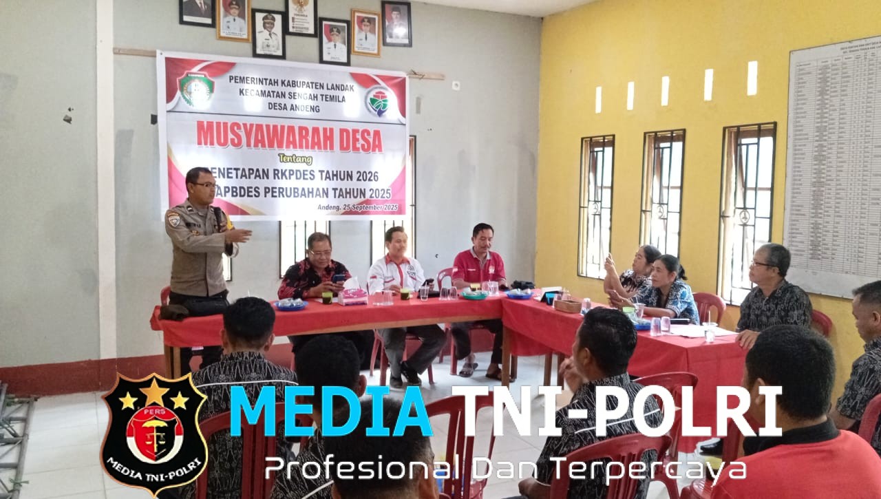 Musrenbang Desa Andeng Tetapkan RKPDES 2026, Wujudkan Transparansi Pembangunan