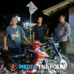 Polsek Menjalin Gencarkan Patroli Malam, Ciptakan Rasa Aman Di Lingkungan Warga