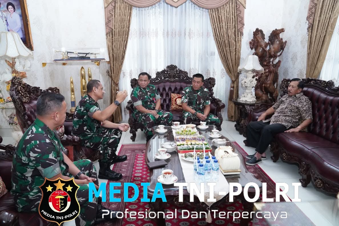 HUT ke-80 TNI, Generasi Penerus Pererat Tali Silaturahmi dengan Sesepuh TNI