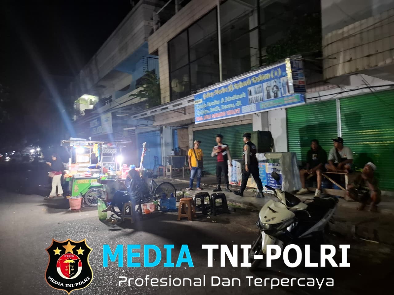 Cegah Aksi Premanisme, Tim Patroli Presisi Reaksi Cepat Sat Samapta Polres Kotim Lakukan Patroli Rutin