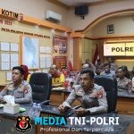 Polres Kotim Mengikuti Vidio Conference, Launcing dan Sosialisasi Quick Wins Yang di Pimpin Wakapolri