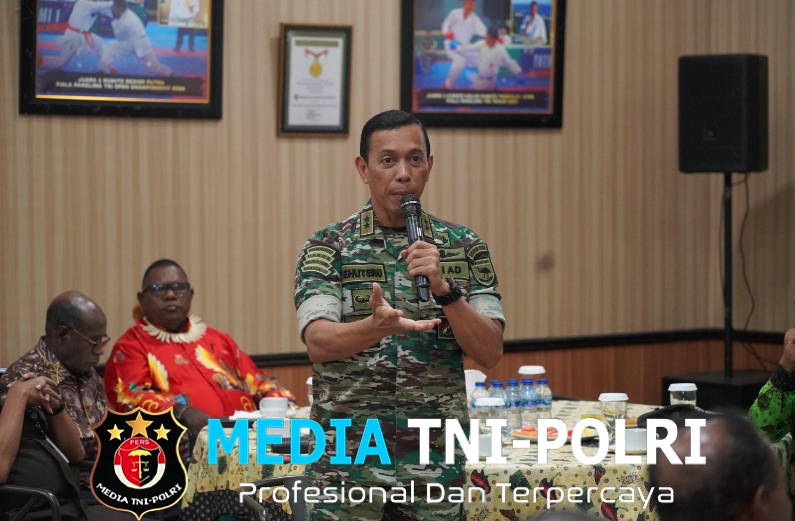 Pangdam Kasuari Ajak Tokoh Adat dan Kepala Suku Bersatu Demi Kepentingan Generasi Muda dan Kesejahteraan Masyarakat