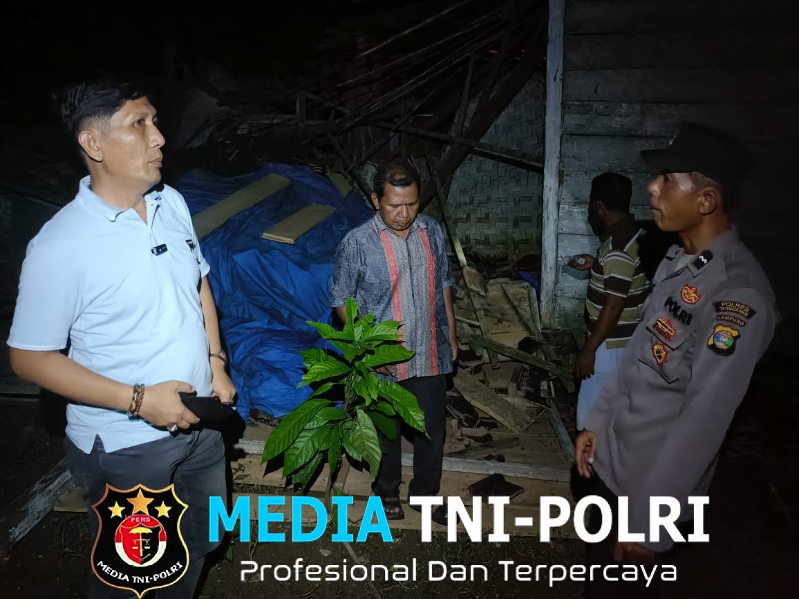 Gerak Cepat Polsek Semaka Identifikasi Dampak Gempa