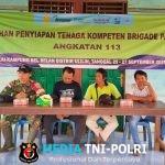 Babinsa Merauke Dukung Pelatihan Penyiapan Tenaga Kerja Kompeten Bridge Pangan