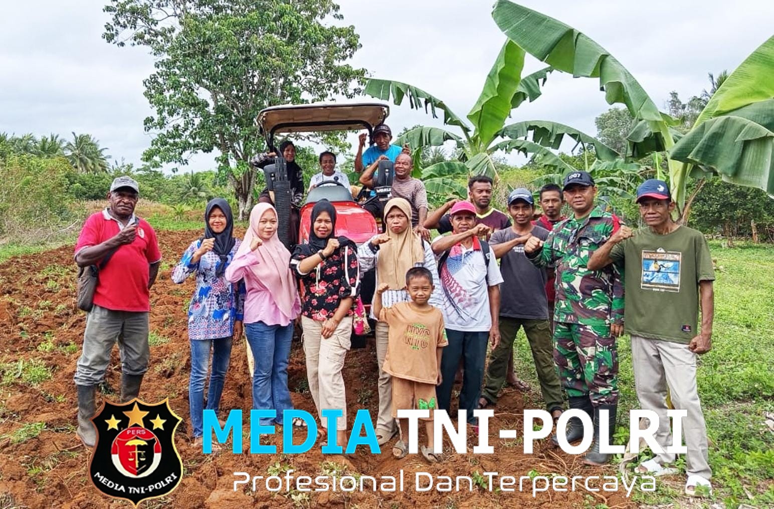 Babinsa Koramil Elikobel, Pelatihan Bridge Pangan Mempercepat Program Ketahanan Pangan