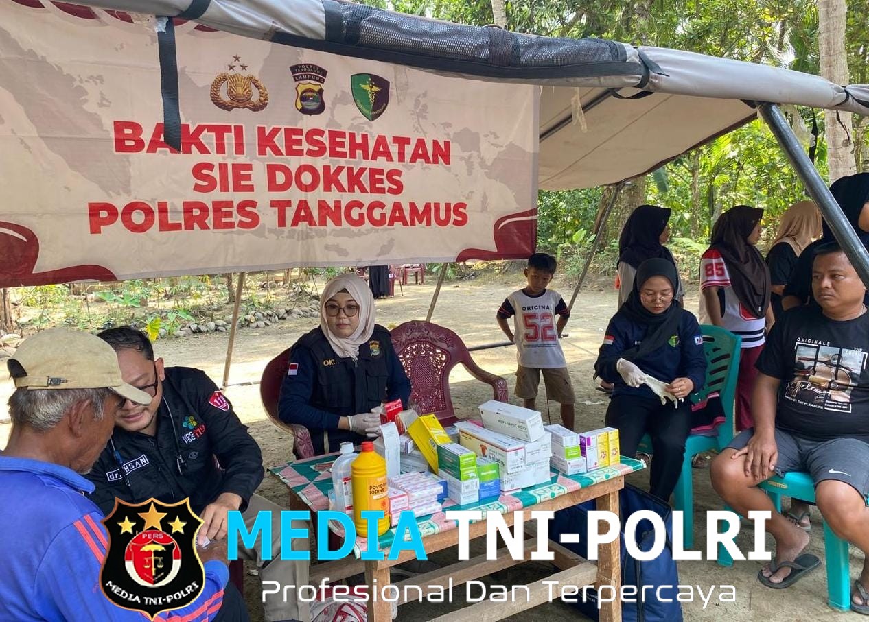 Polres Tanggamus Gelar Pengobatan Gratis untuk Warga Terdampak Gempa di Semaka