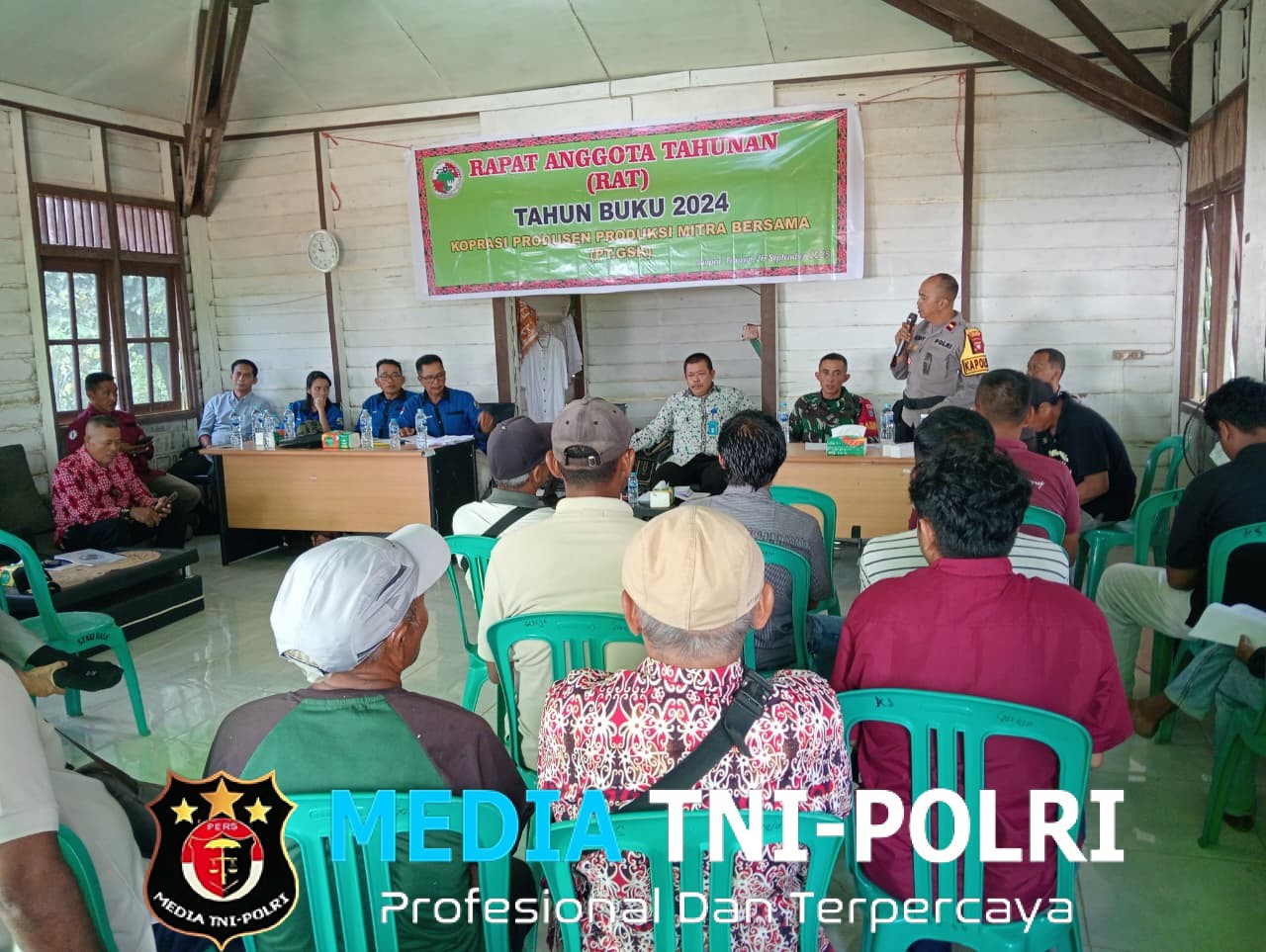 RAT Koperasi Mitra Bersama PT. GSK Tahun Buku 2024 Digelar di Desa Kumpang Tengah