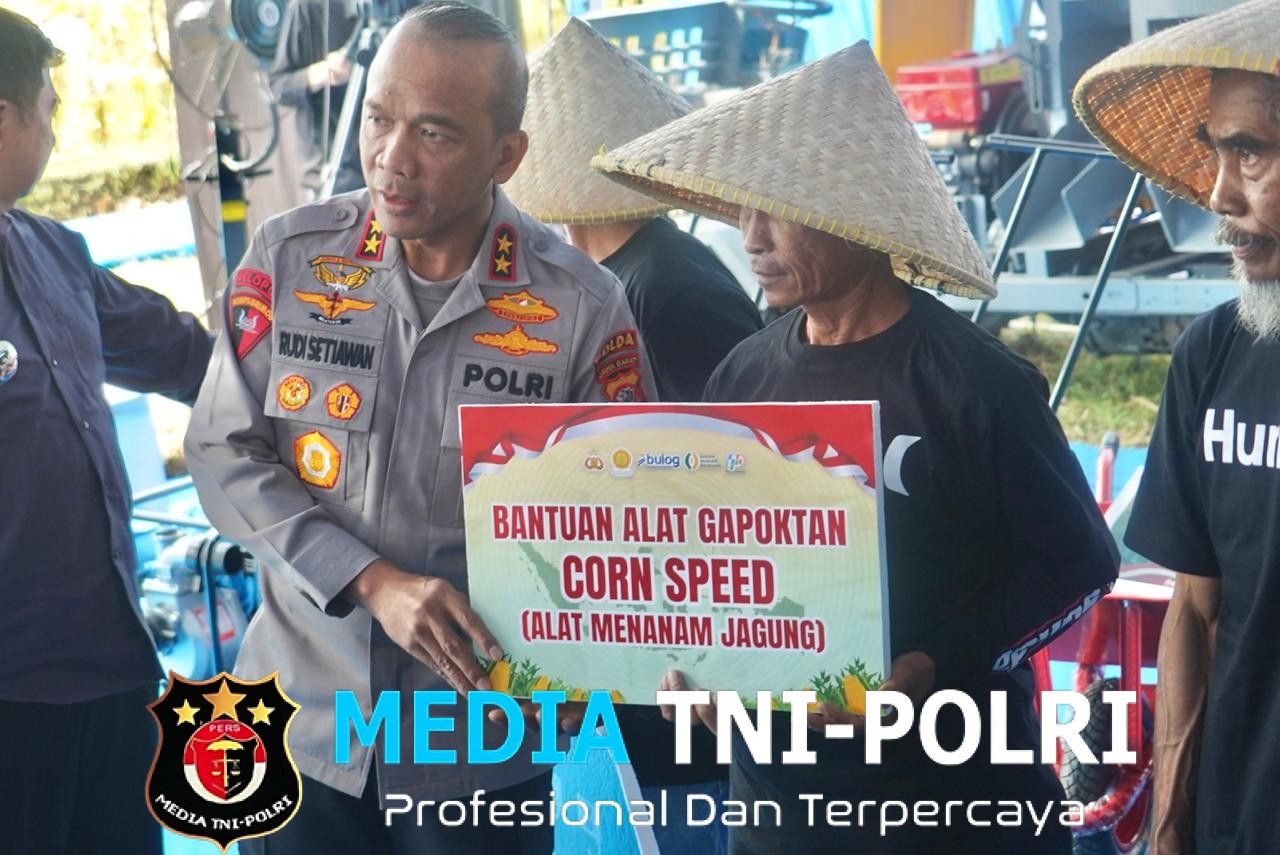 Komitmen Polda Jabar Terus Dukung Program Pemerintah dan Ketahanan Pangan Nasional Khususnya di Jabar