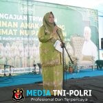 Wakil Bupati Pringsewu Umi Laila Hadiri Pengajian Triwulan Muslimat NU di Kediaman Kapekon Patoman