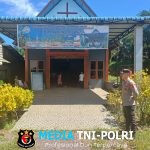 Polsek Meranti Amankan Ibadah Hari Minggu di Gereja, Ciptakan Rasa Aman dan Nyaman Bagi Jemaat Yang Melaksanakan Ibadah