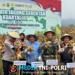 Panen Raya Jagung Kuartal III, Aspers Kasdam XXIII/Palaka Wira Bukti Sinergi untuk Negeri
