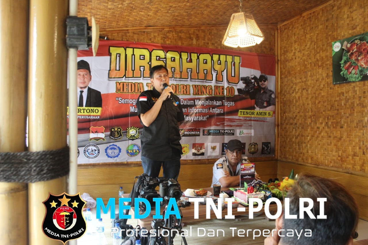 Media TNI–Polri Rayakan Ulang Tahun ke-10 ‎Dipimpin oleh tenor amin Sutanto dan Suhartono, Media Terus Berkomitmen untuk Mengabdi pada Bangsa dan Negara