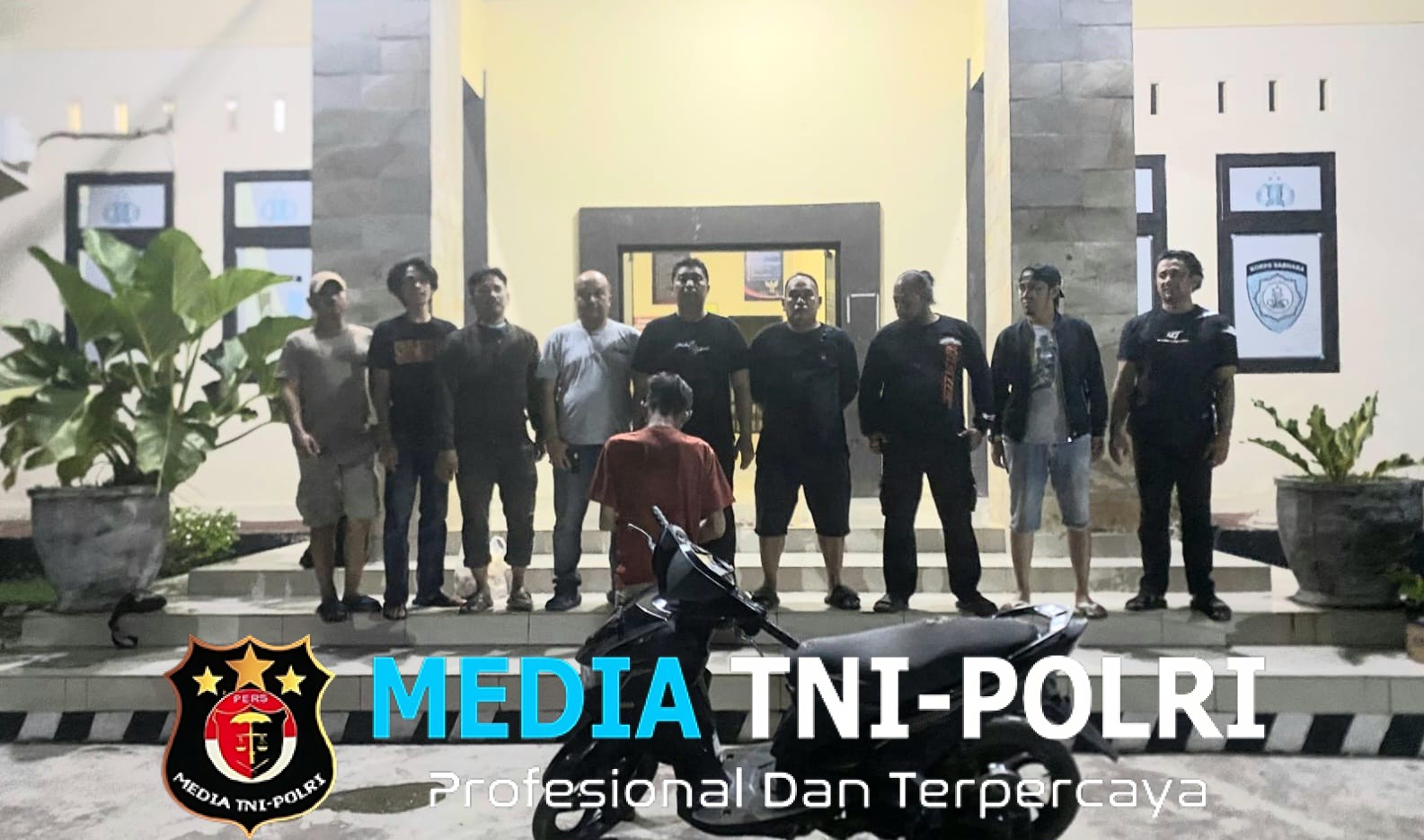 Dibackup Tekab 308 Presisi Polres Tanggamus, Polsek Kota Agung Tangkap Pelaku Curanmor