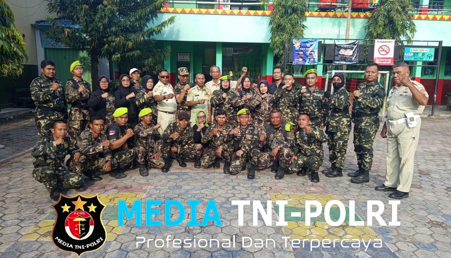 Resimen 08 Yudha Putra Lampung Ikuti Upacara HUT TNI ke-80 di Jakarta
