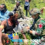 Sinergi Membangun Nipuralome, Kunjungan DPRK Puncak Warnai Pembangunan Pos Bendungan Satgas Yonif 700/Wyc