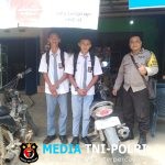 Sambangi Pelajar Dan Pemuda Bhabinkamtibmas Beri Pesan Kamtibmas