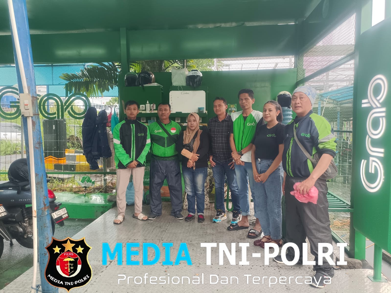 Pererat Sinergi, Kanit Intelkam Polsek Cikarang Selatan Sambangi Pengurus Ojol Korwil Ciksel untuk Pembinaan Kamtibmas