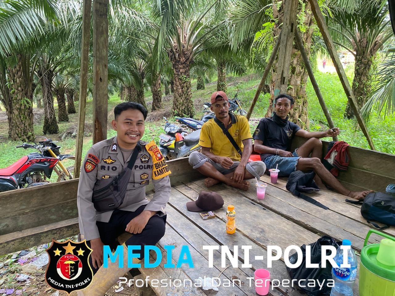 Patroli Dialogis Personil Polsek Meranti dalam Rangka Kegiatan Rutin Yang Ditingkatkan