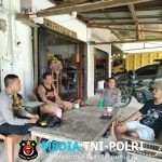 Bripka Hamdan Sambangi Warga Desa Binaan Titipkan Pesan Kamtibmas