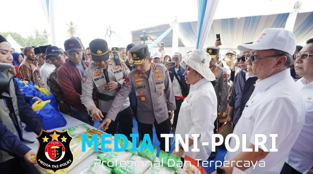 Gerakan Pangan Murah Polri Salurkan 1.386 Ton Beras SPHP di Tengah Panen Raya Kuartal III