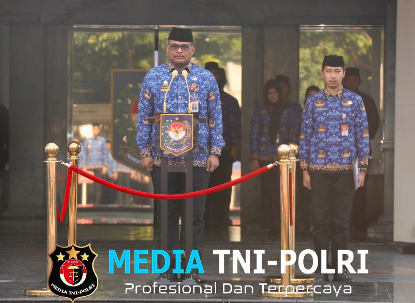 Kemendagri Gelar Upacara Hari Kesaktian Pancasila dan Lepas Kontingen Pornas XVII Korpri