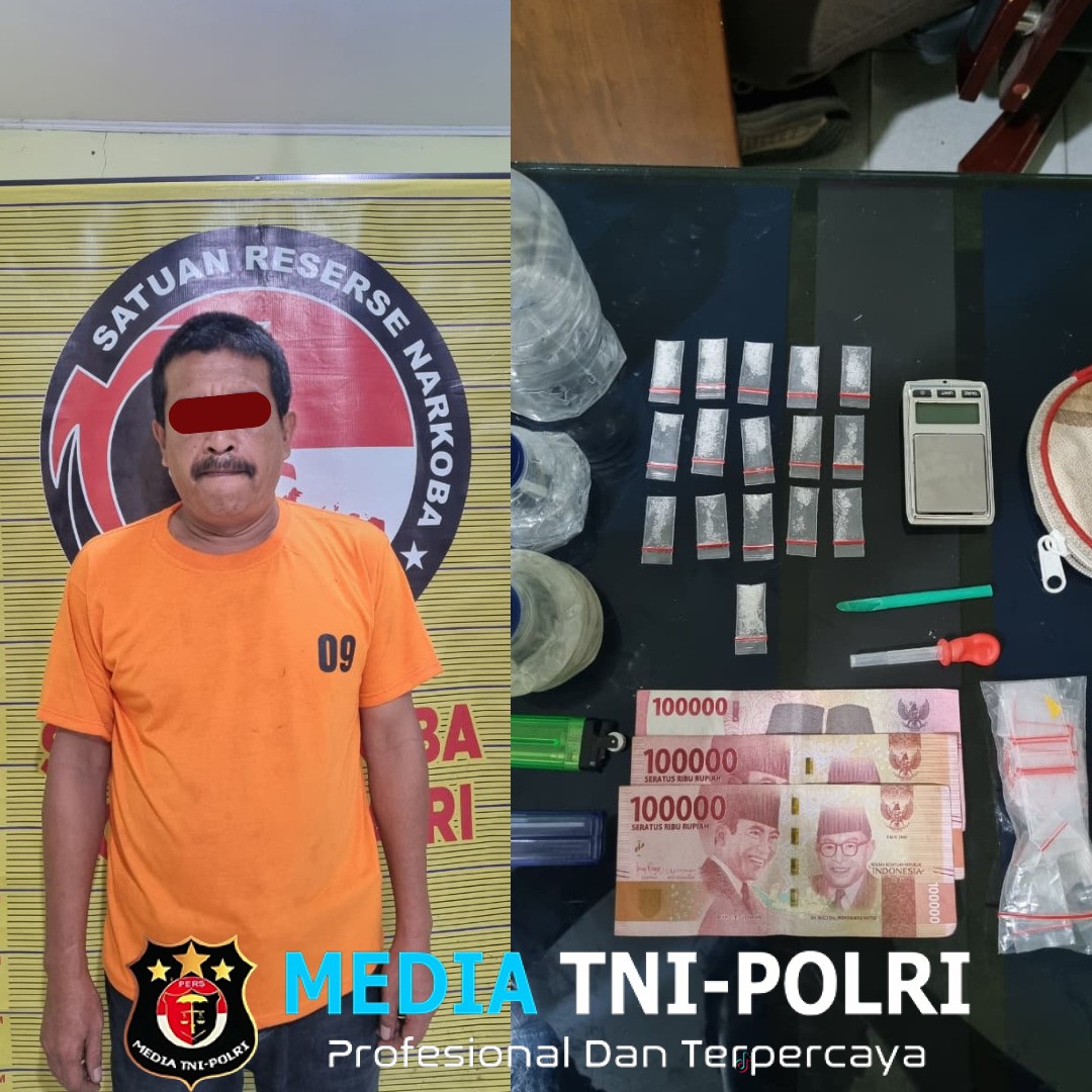 Sat Narkoba Polres Dairi Berhasil Ringkus Pria Terkait Kasus Sabu di Tanah Pinem