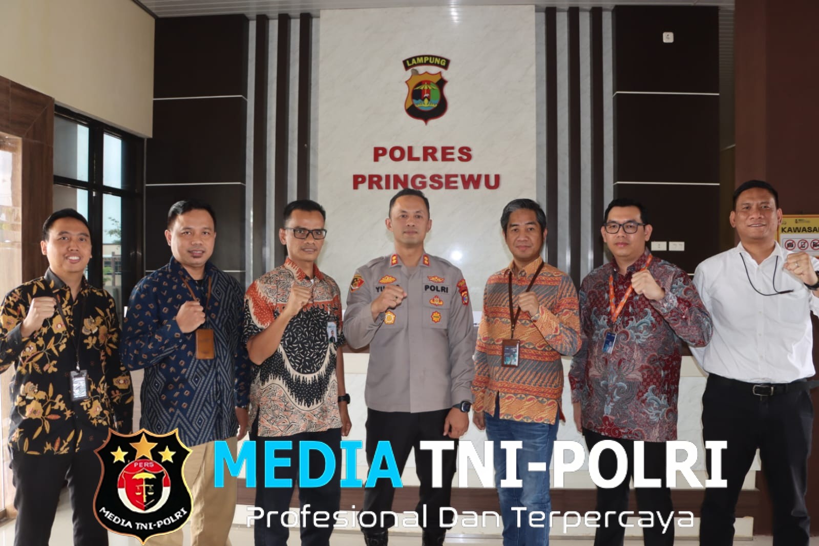 Proyeksikan Wisata Budaya, Polres Pringsewu Bahas Kendala Kredit Bersama Bank Himbara