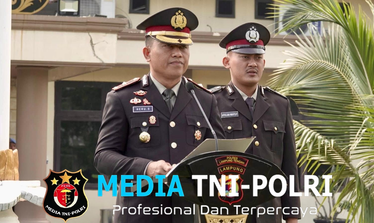 Polres Lampung Tengah Gelar Upacara Hari Kesaktian Pancasila 1 Oktober 2025