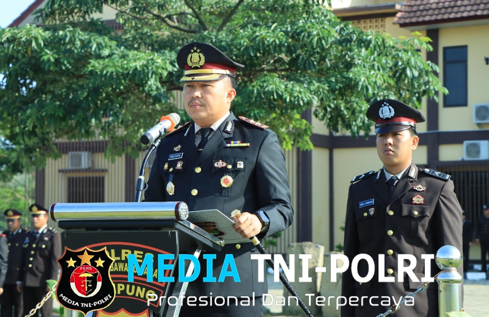 Kapolres Tulang Bawang Barat Pimpin Upacara Hari Kesaktian Pancasila