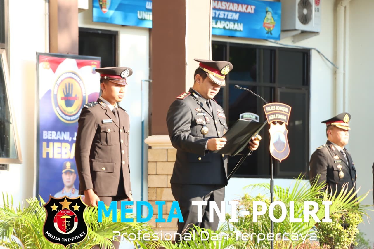 Kapolres Wonogiri Pimpin Upacara Peringatan Hari Kesaktian Pancasila