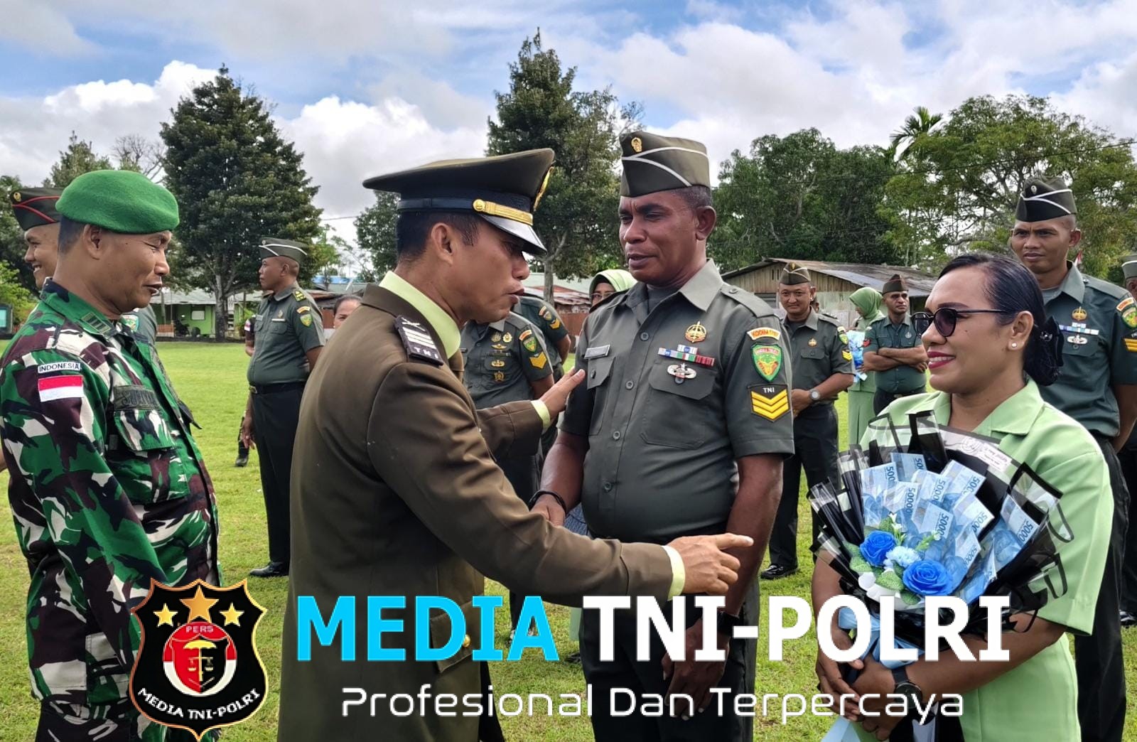 Penuh Haru dan Bangga, Upacara Hari Kesaktian Pancasila dan Pelantikan Kenaikan Pangkat di Kodim Merauke